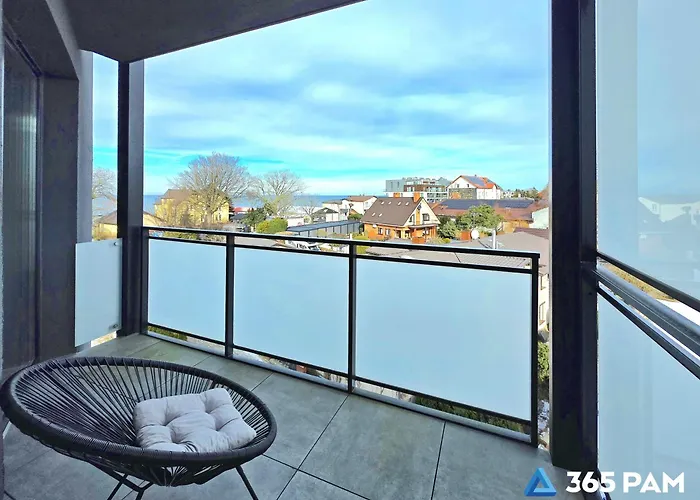 Apartment 365pam - Loft 74 Z Widokiem Na Morze - Parking W Cenie